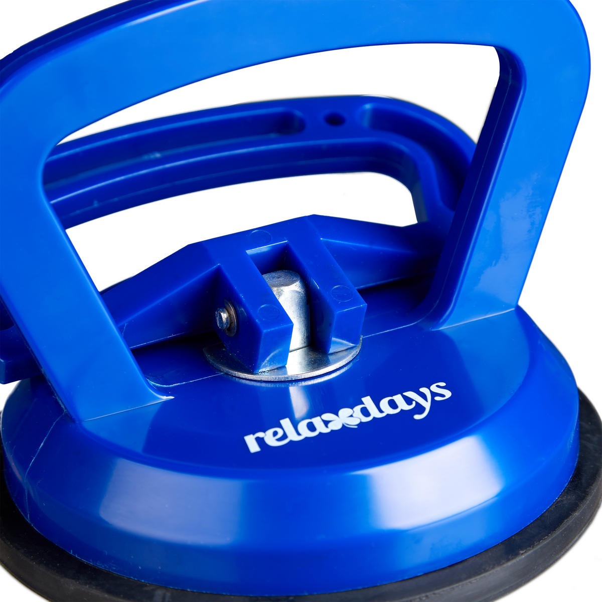 2XSAUGHEBER - Blau, Kunststoff (12/10/12cm) - Relaxdays