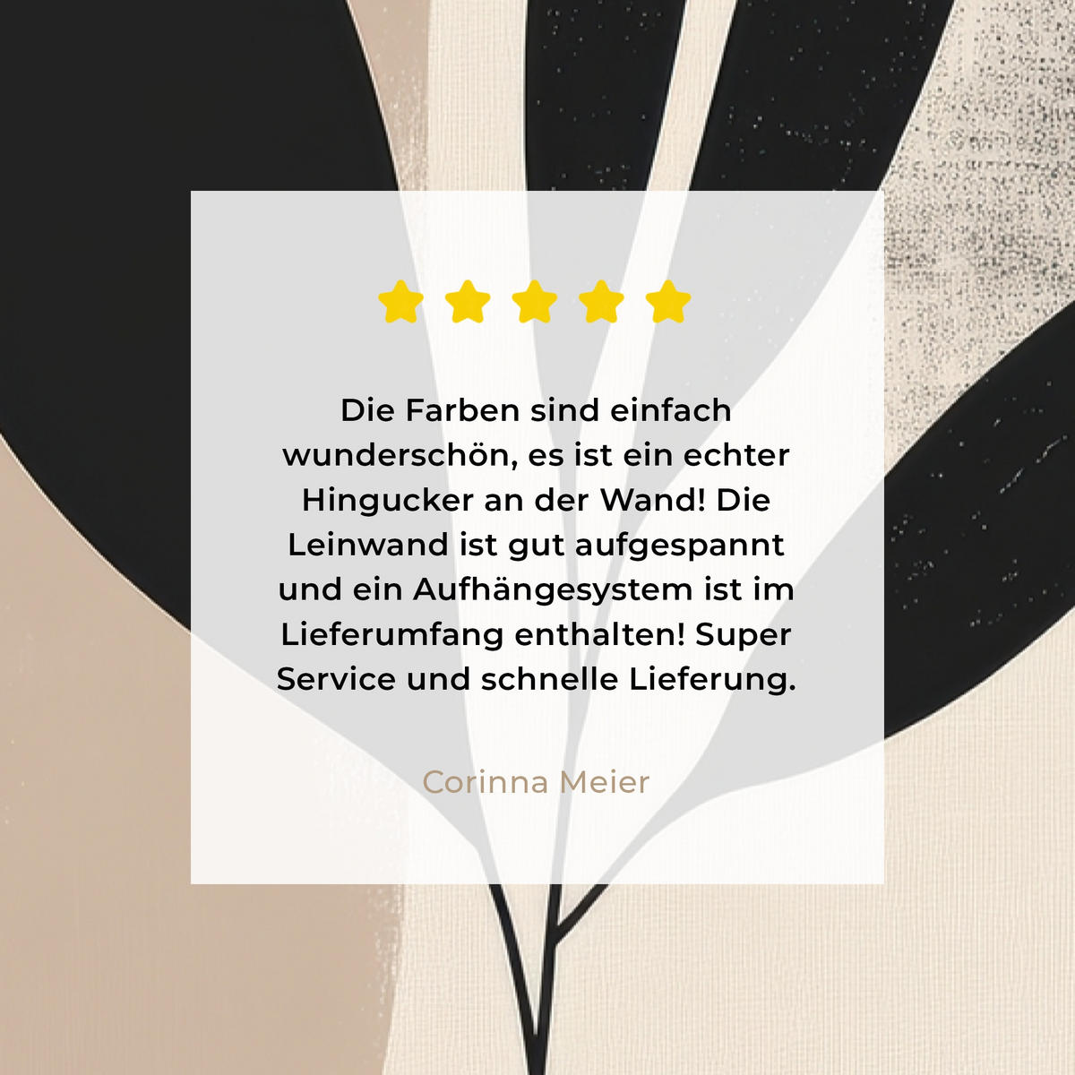 LEINWANDBILD Pflanze - Beige - Japanisch 40x60 cm - Schwarz, Textil (40/60cm) - MuchoWow