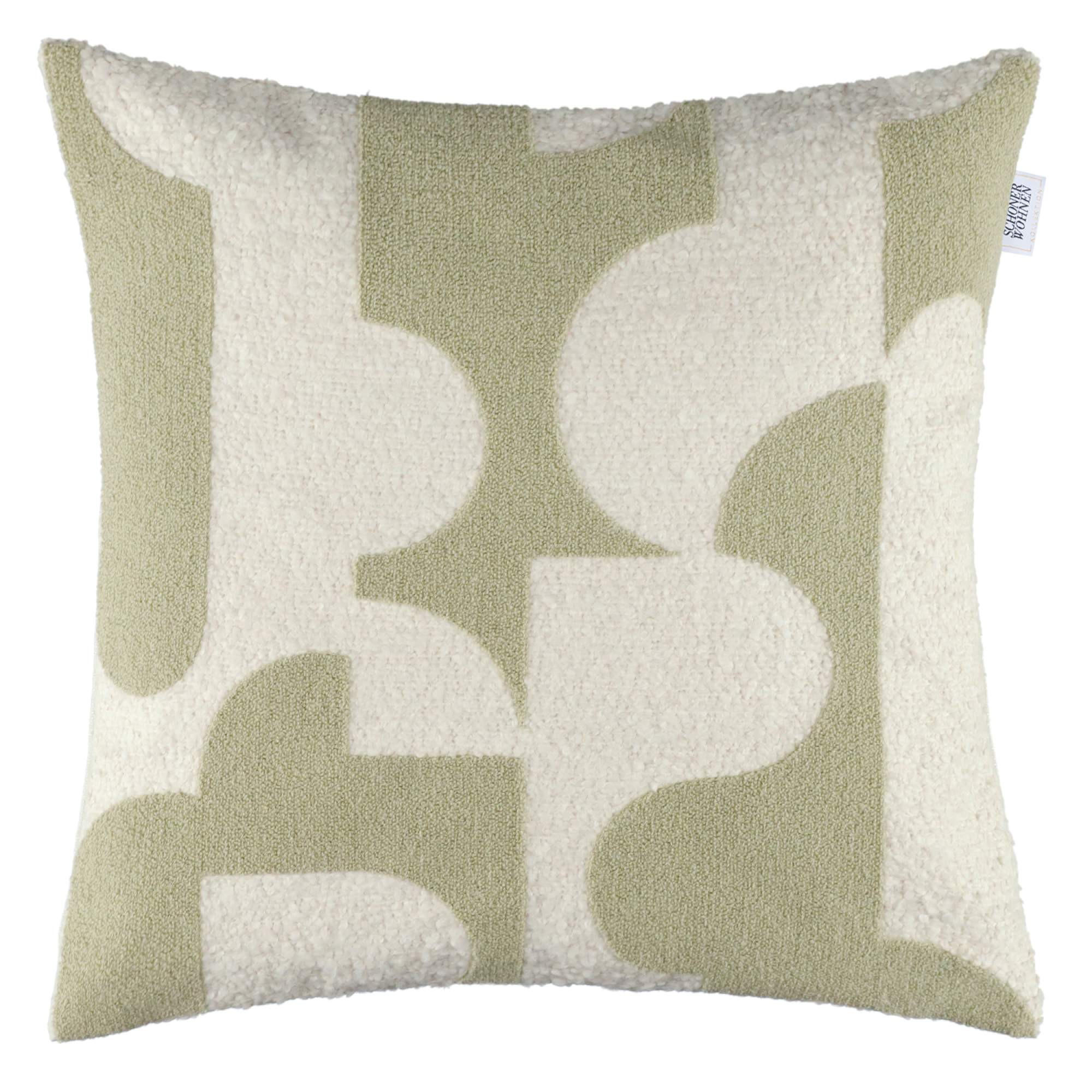 OBAL na vankúš LIKELY - zelená, textil (45/45cm) - Schöner Wohnen