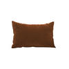 SPITZKISSEN RECHTECKIG SEPHI Cord - Rotbraun, Textil (60/60cm) - KAWOLA
