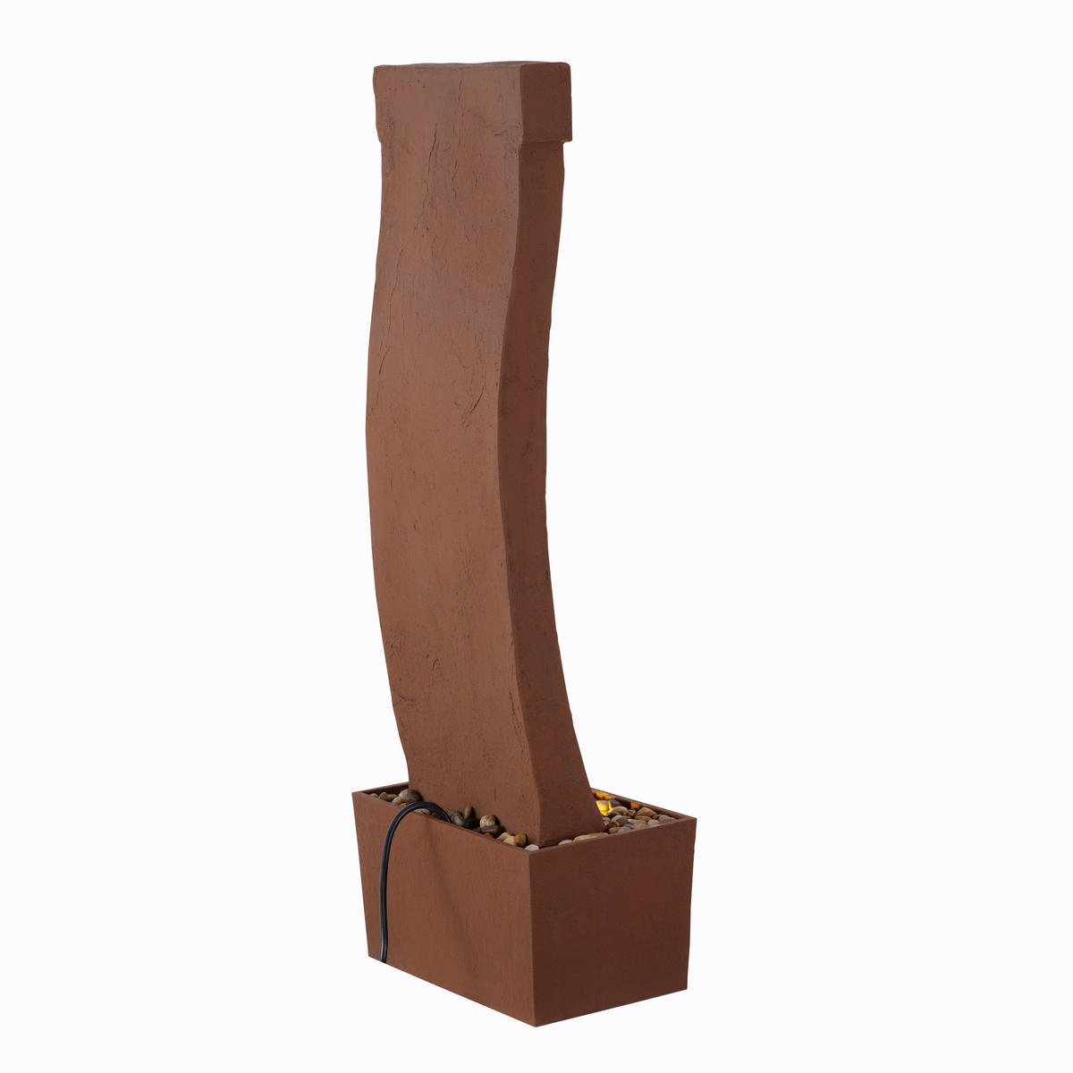 GARTENBRUNNEN 97 cm - Rot, Kunststoff (22/34.01/97.99cm) - Teamson Home