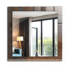 SPIEGEL 60 x 60 cm Rechteckig mit Aufdruck - Rostfarben, Glas (60/60/0.4cm) - TULUP