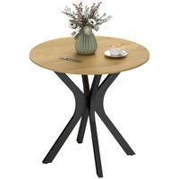 ESSTISCH Naturholz 1 Stück - Beige, Naturmaterialien (78/78/75cm) - GiPP