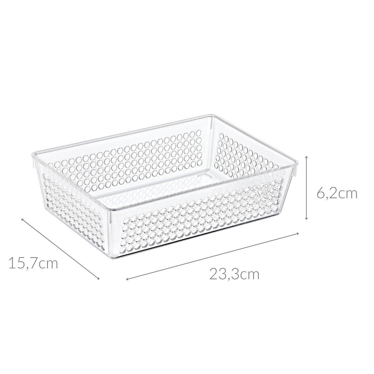 KÜHLSCHRANKBEHÄLTER 2300 ml - Transparent, Kunststoff (15.7/6.2/23.3cm) - Excellent Houseware