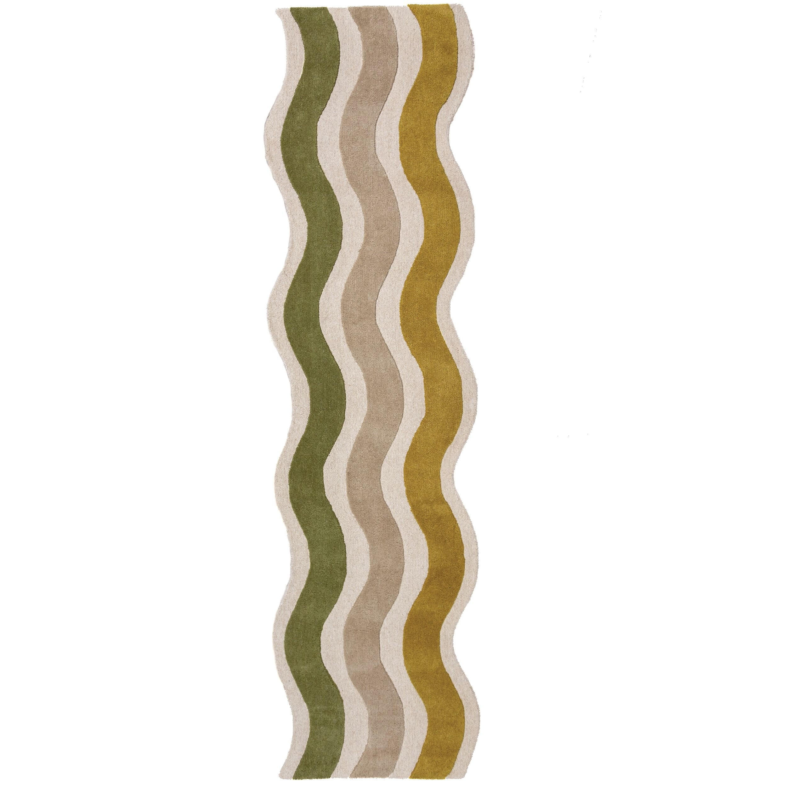 Kadima Design Teppichläufer Grün 80x300 cm