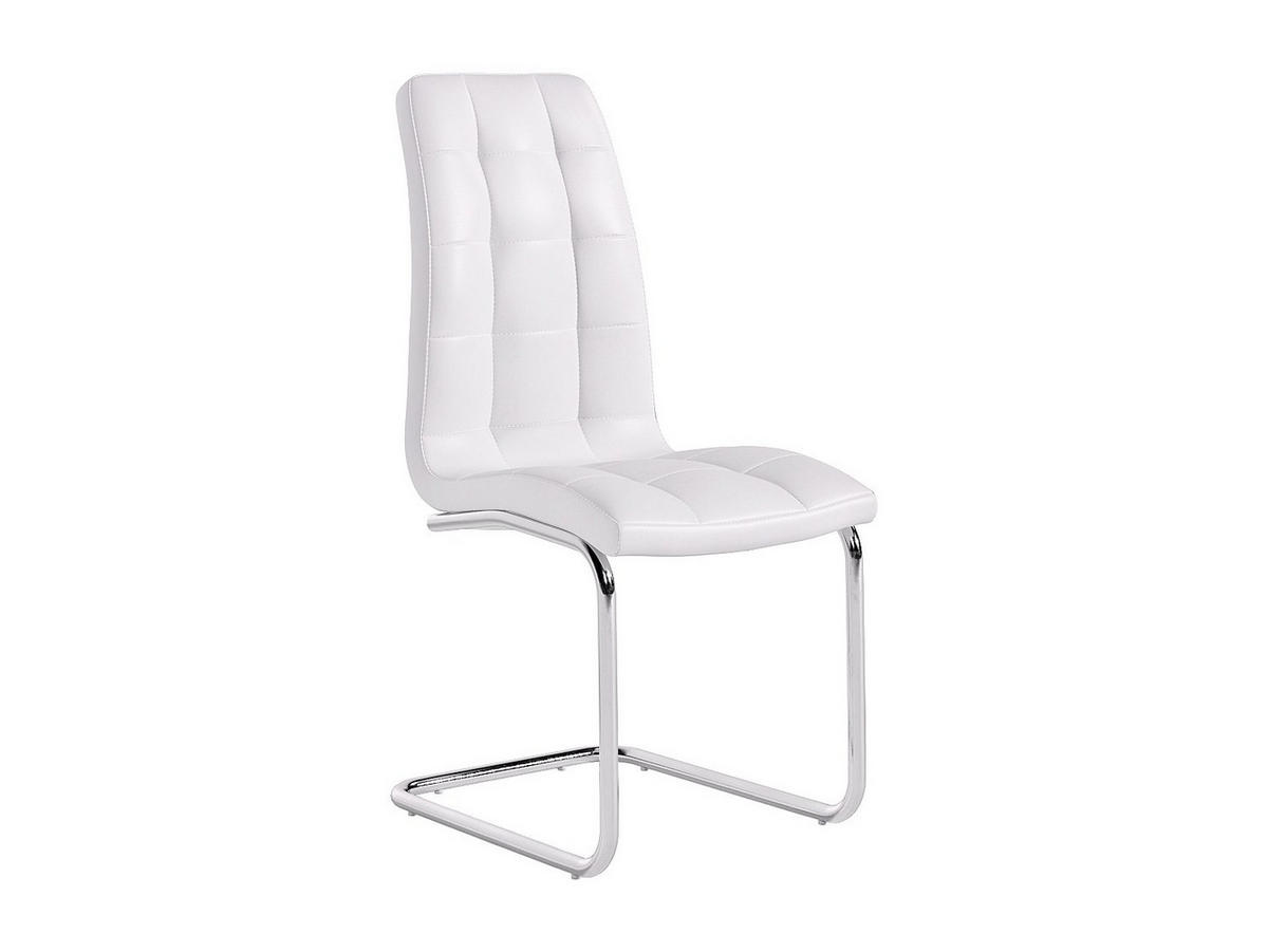 SET aus feststehendem Tisch und Stuhl - 6 Personen-Sitzer - Glas - Transparent, Silberfarben - - Transparent/Silberfarben, Glas (140/77/140cm) - Vente-Unique