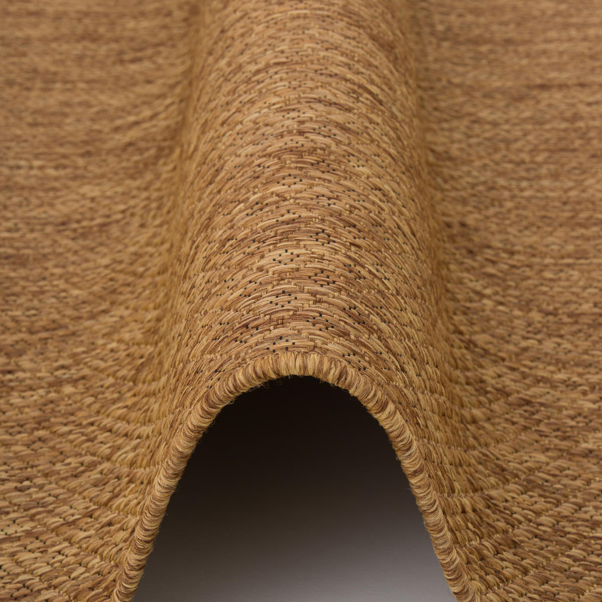 IN- & OUTDOOR FLACHGEWEBE TEPPICH PORTO MELIERT - Naturfarben, Textil (200/250cm) - Snapstyle