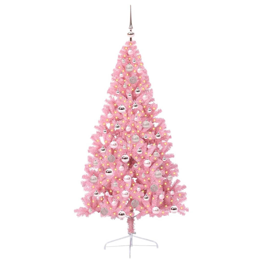 vidaXL Weihnachtsbaum Rosa 180 cm