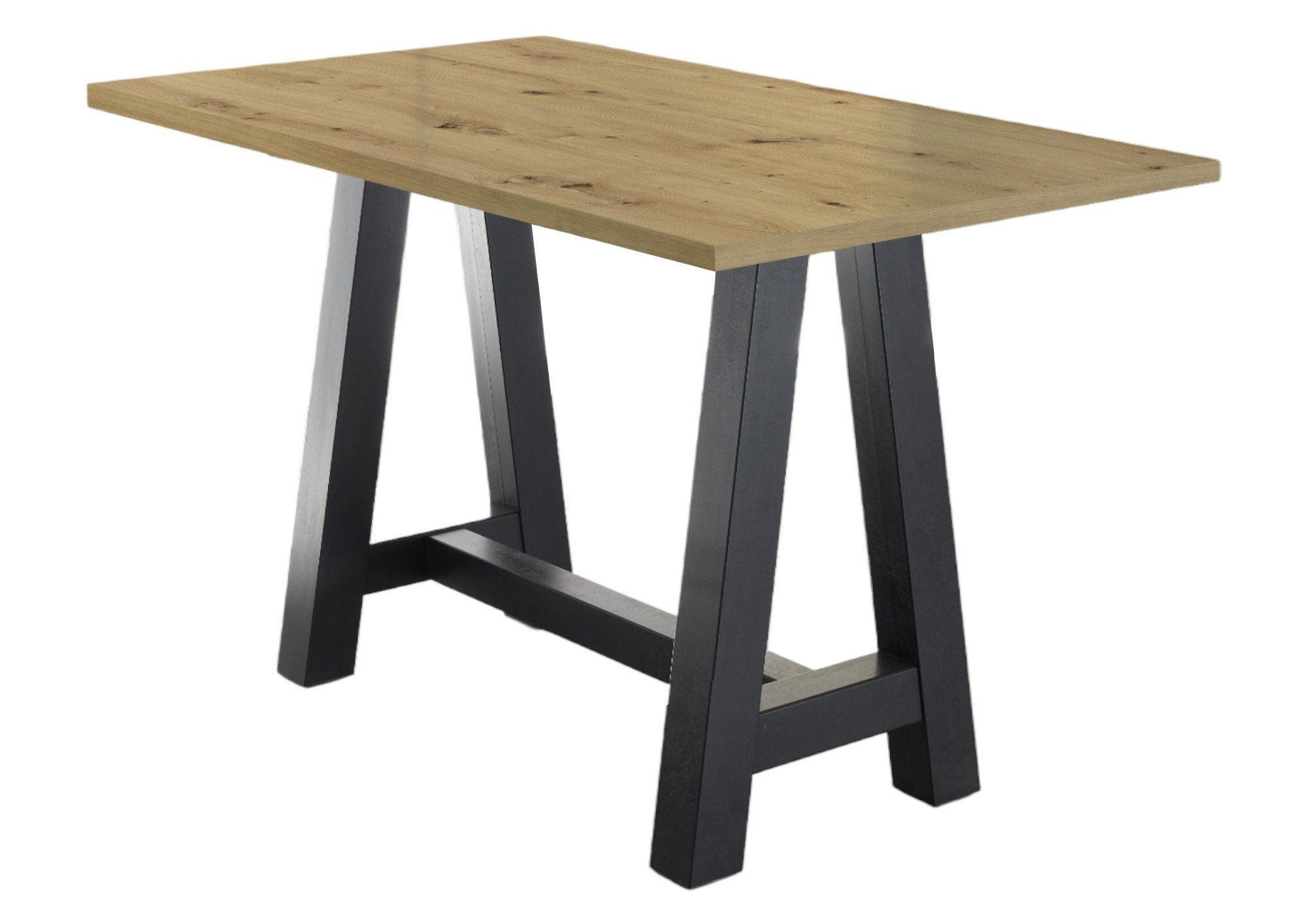 STEHTISCH Essa 1 140 x 70 x 105 aus Holzwerkstoff Asteiche - Naturfarben, Holz (70/105/140cm) - 58aufmkessel