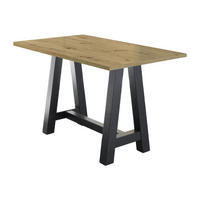 STEHTISCH Essa 1 140 x 70 x 105 aus Holzwerkstoff Asteiche - Naturfarben, Holz (70/105/140cm) - 58aufmkessel