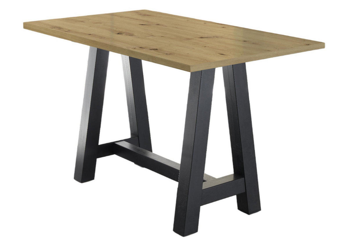 STEHTISCH Essa 1 140 x 70 x 105 aus Holzwerkstoff Asteiche - Naturfarben, Holz (70/105/140cm) - 58aufmkessel