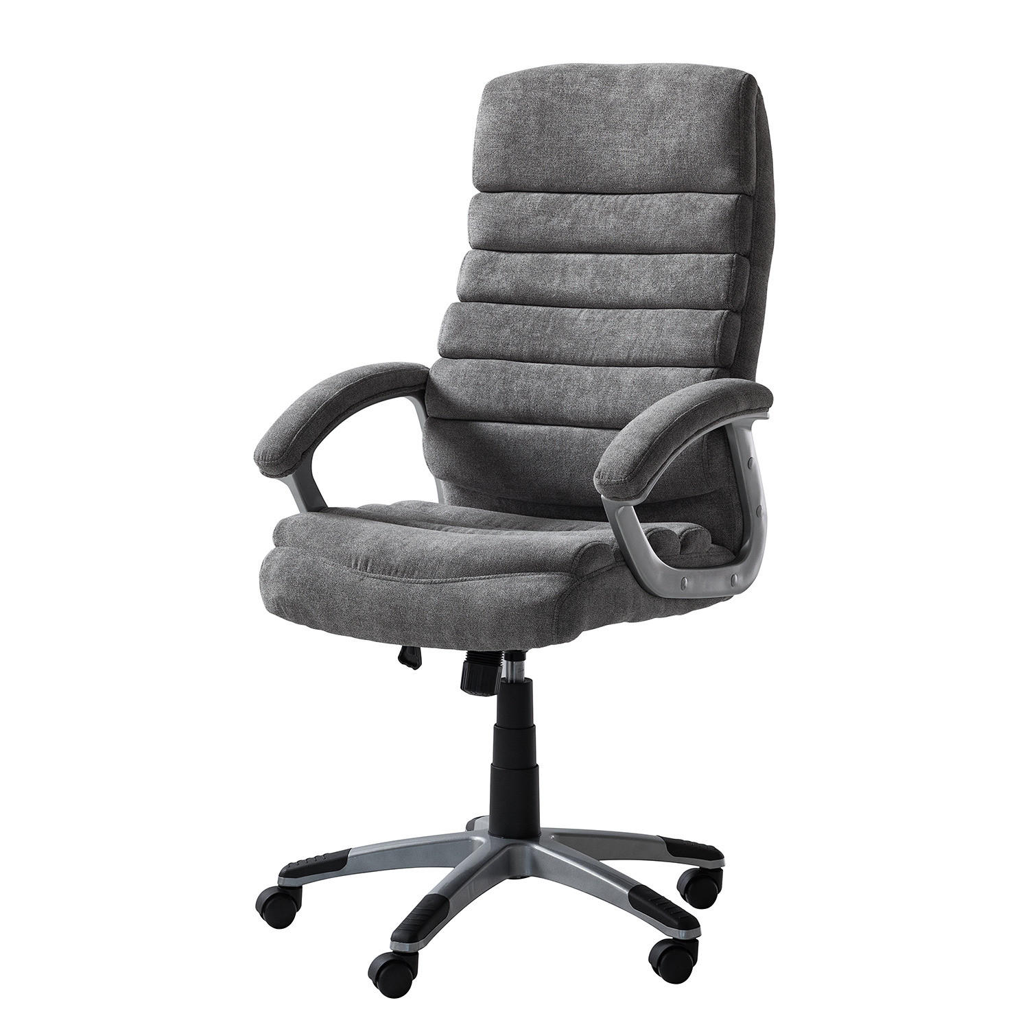 CHEFSESSEL - Grau, Kunststoff/Textil (67/115/72cm) - home24