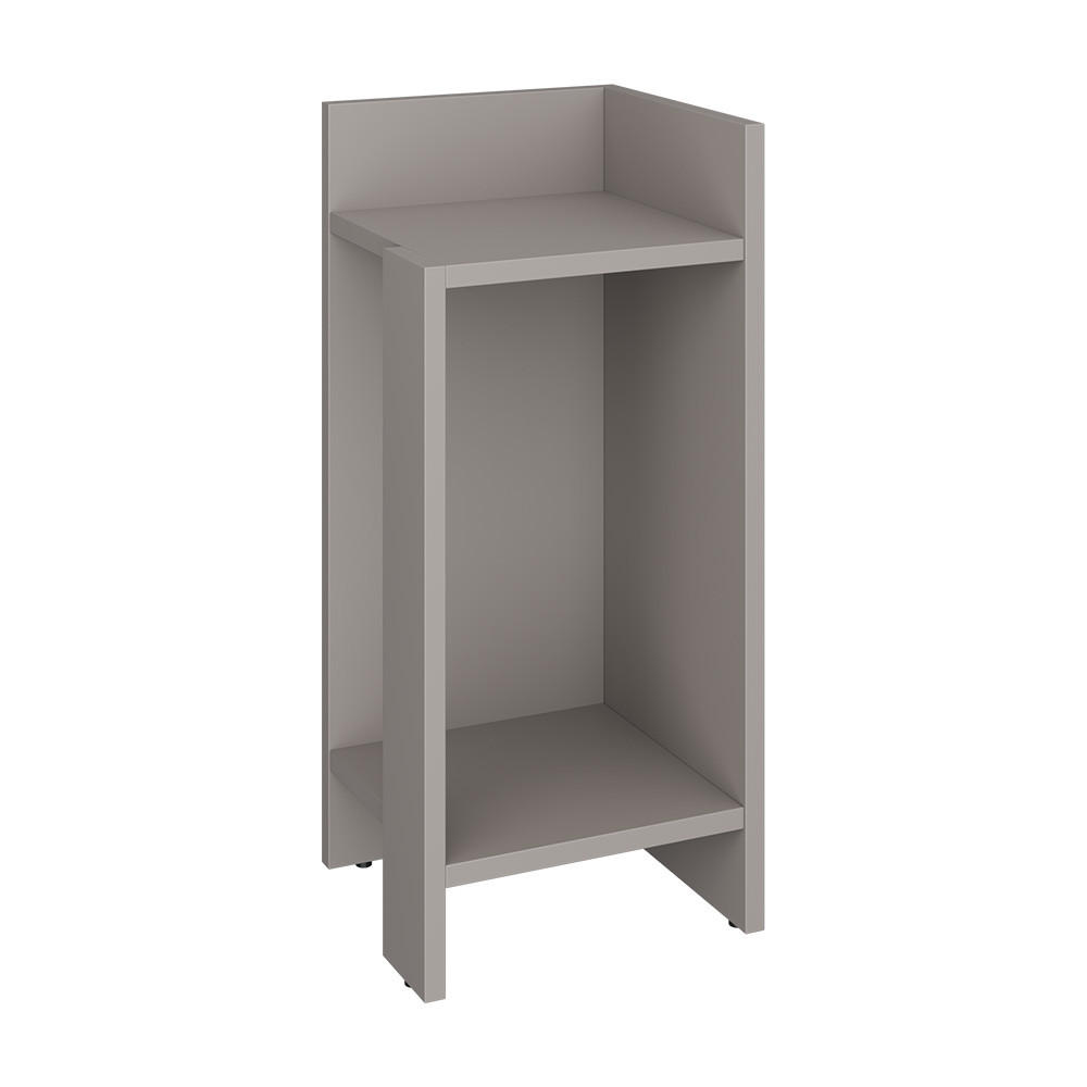 NACHTTISCH Lenar Greige 27 x 60 cm - Greige, Holzwerkstoff (27/60/25cm) - Vicco