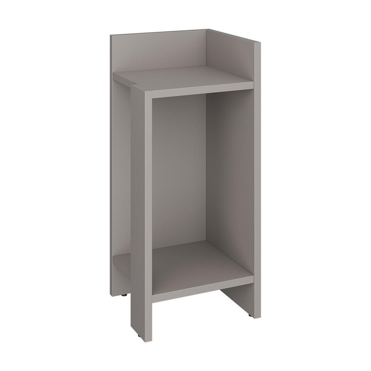 NACHTTISCH Lenar Greige 27 x 60 cm - Greige, Holzwerkstoff (27/60/25cm) - Vicco