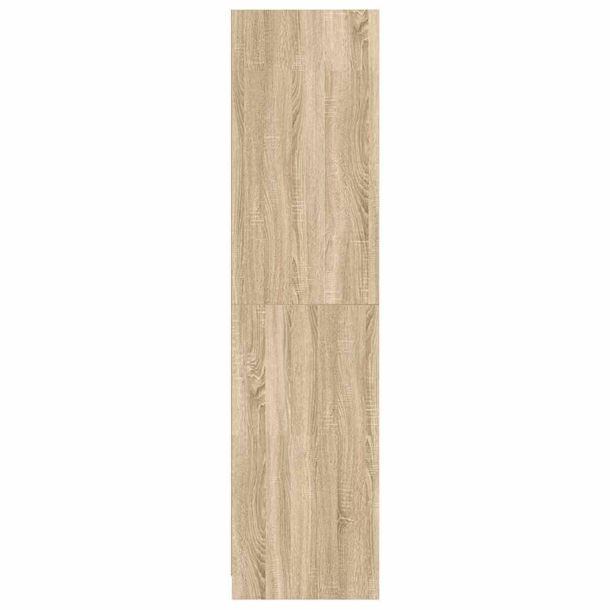 KLEIDERSCHRANK Dunn 50/50/200 cm - Braun, Holzwerkstoff (50/200/50cm) - Nettlife