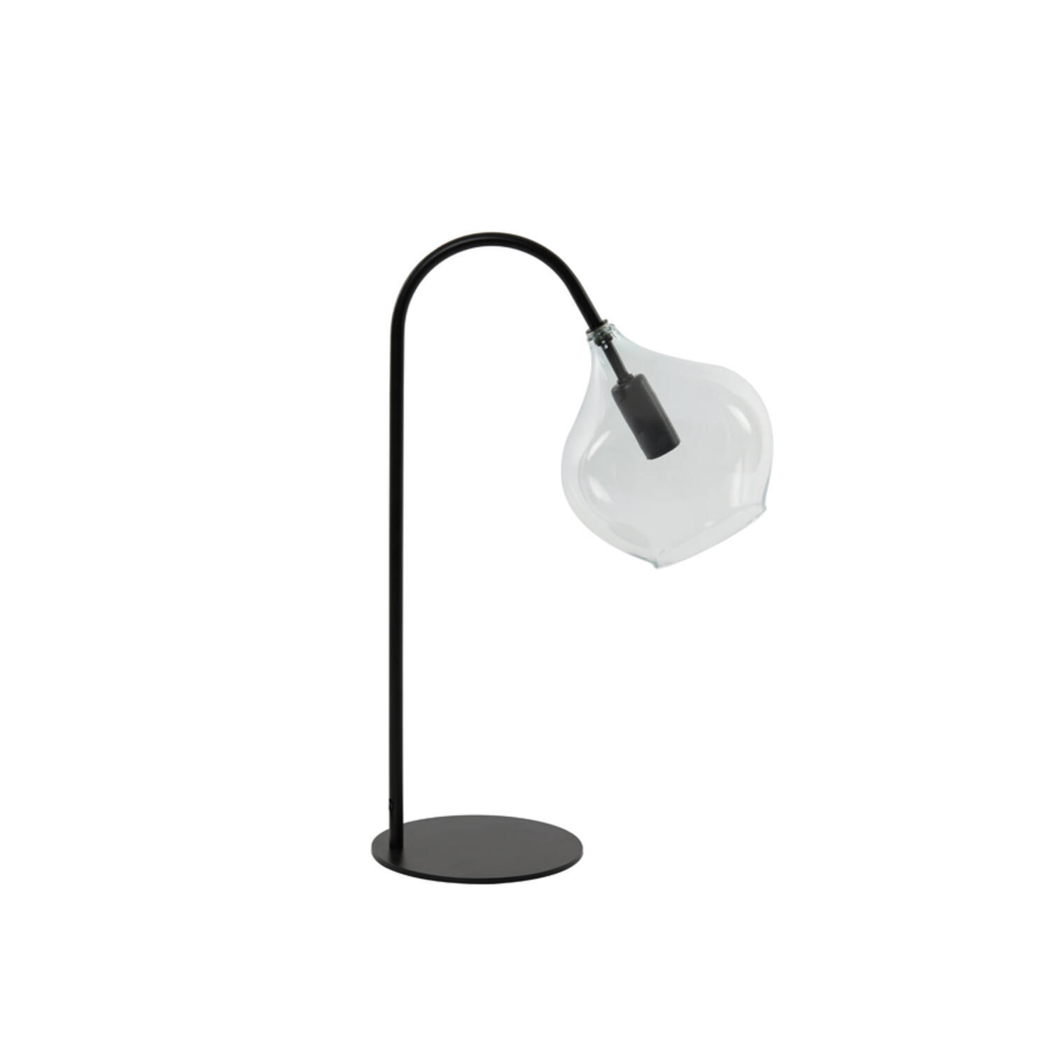 Light & Living Tischlampe Schwarz 17x50.5x28 cm