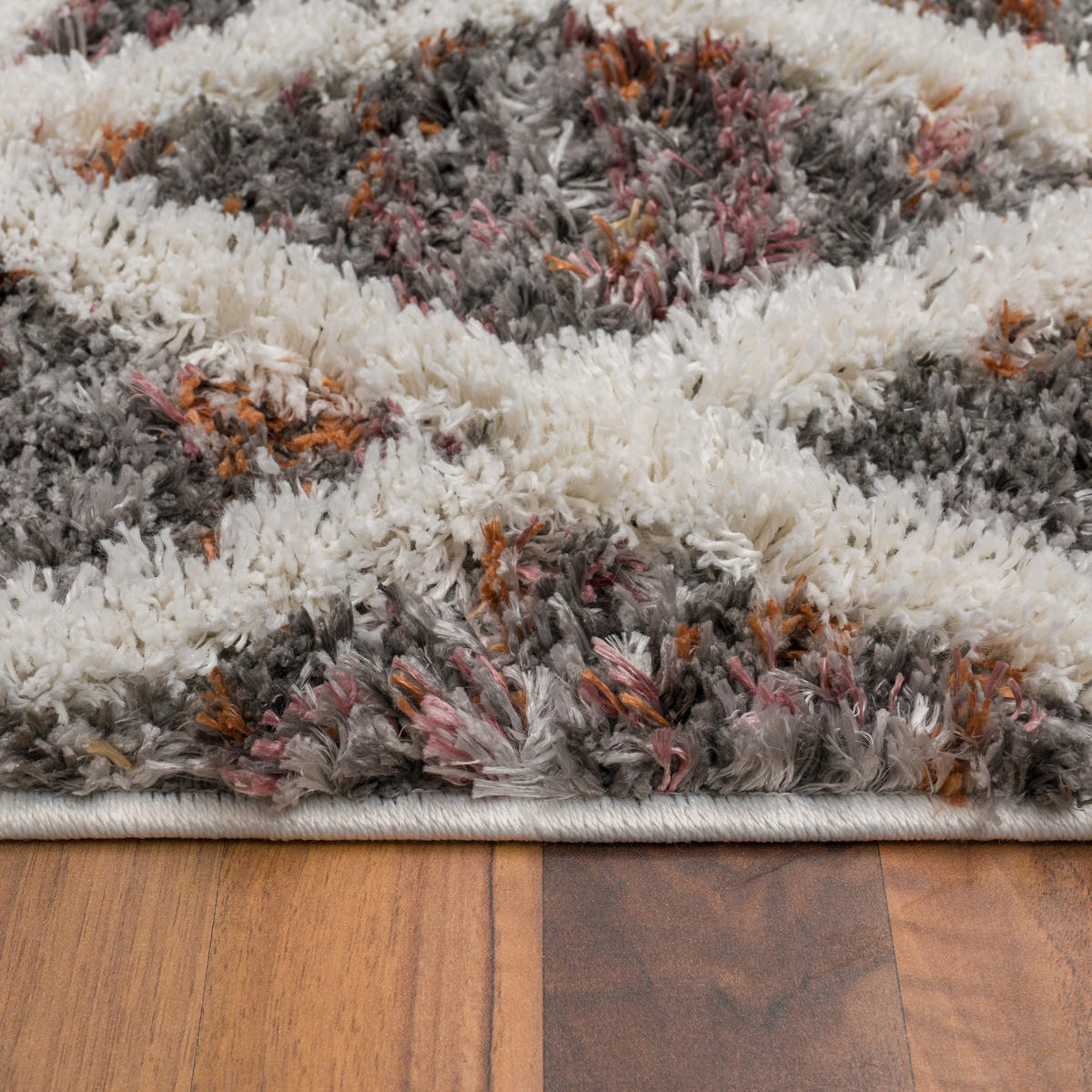 HOCHFLORTEPPICH 160/220 cm Monza 652 - Multicolor, Textil (160/220cm) - Paco Home