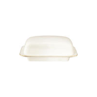 BUTTERDOSE Savona Goldlinie creme 250 g - Creme, Keramik (12.6/6.3/16.4cm) - Seltmann Weiden