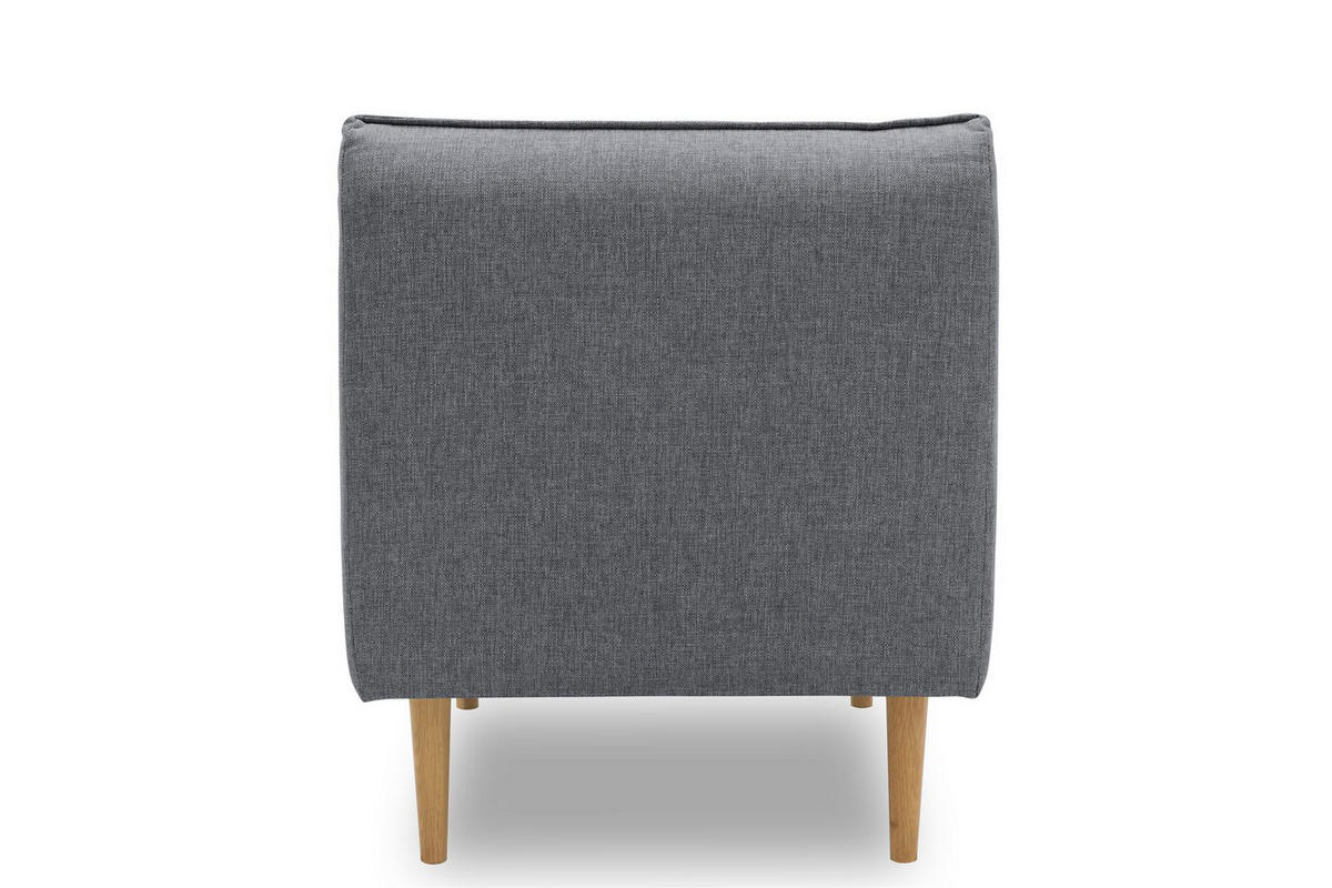 GARTENLOUNGE-SESSEL Braelyn 70x82x82 mit Outdoorbezug in anthrazit - Anthrazit, Kunststoff (82/82/70cm) - 58aufmkessel