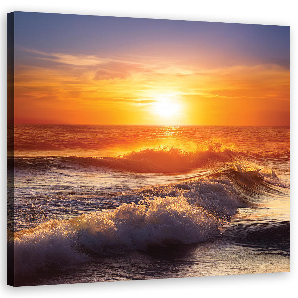 Feeby Wandbild Orange 50x50 cm