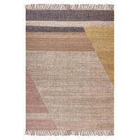 KORTLUGGAD MATTA Samlar 200/140 cm - Brun, Naturmaterial (140/200cm) - Beliani