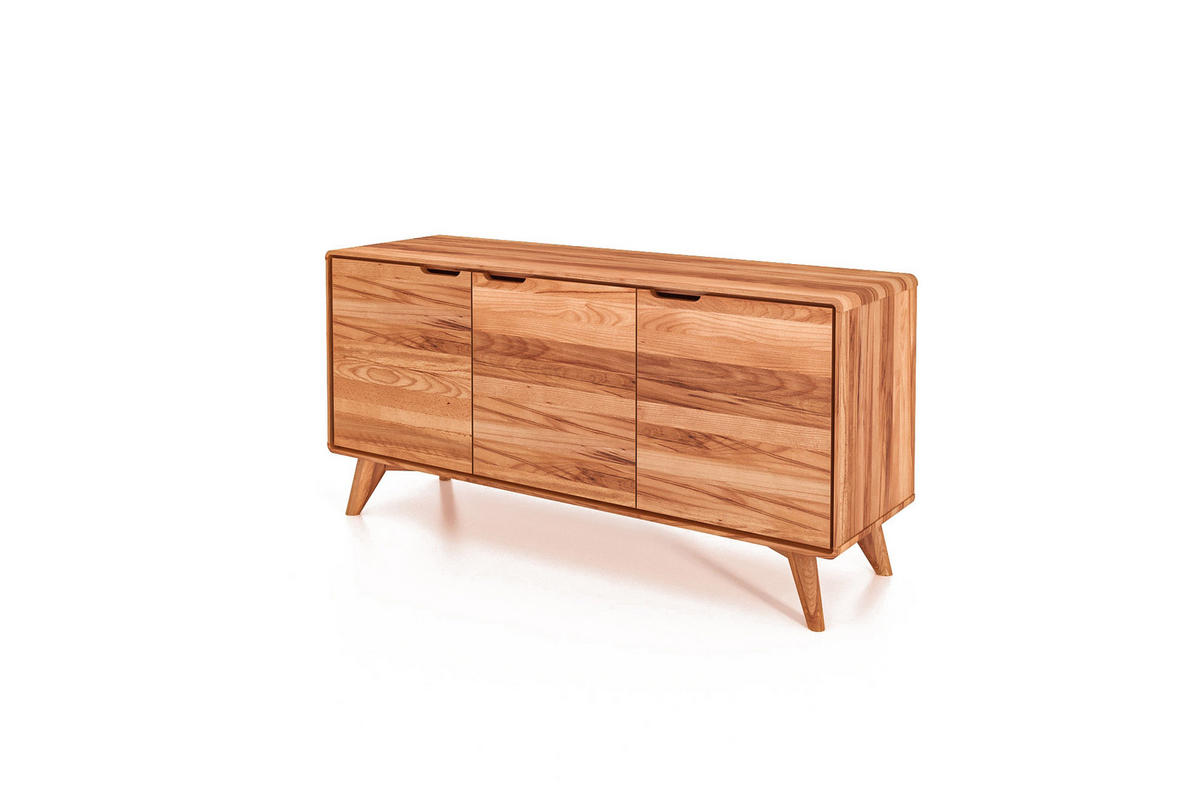 KOMMODE GREG Kernbuche - Kernbuche, Holz (134/63/40cm) - byoak