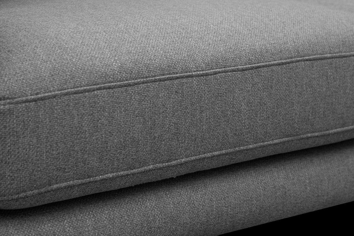 SOFA MEDIOLANE 3-Sitzer, grau - Grau, Holzwerkstoff/Textil (233/87/96cm) - Courtois Laville