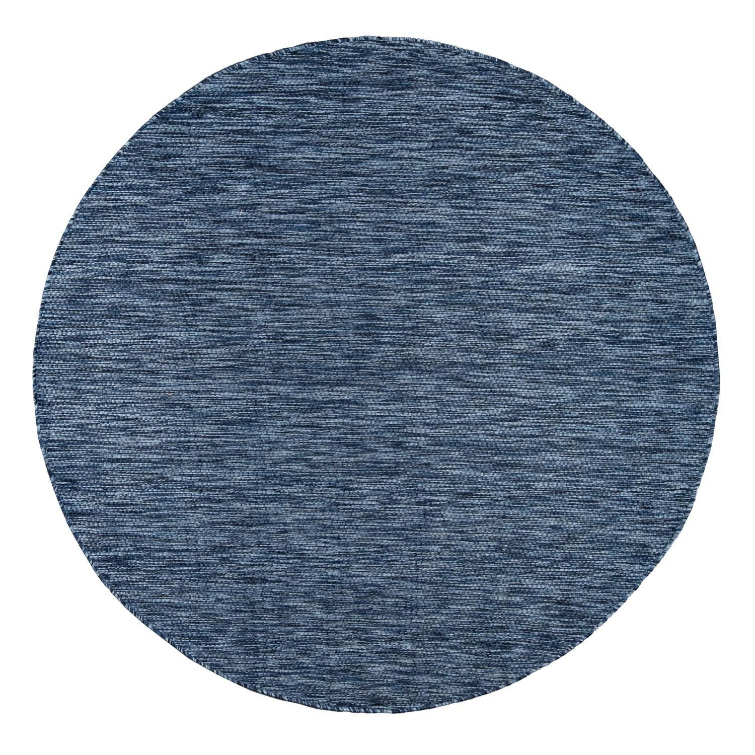 OUTDOORTEPPICH 80/80 VENEDIG 165 - Blau, Kunststoff (80/80cm) - Paco Home