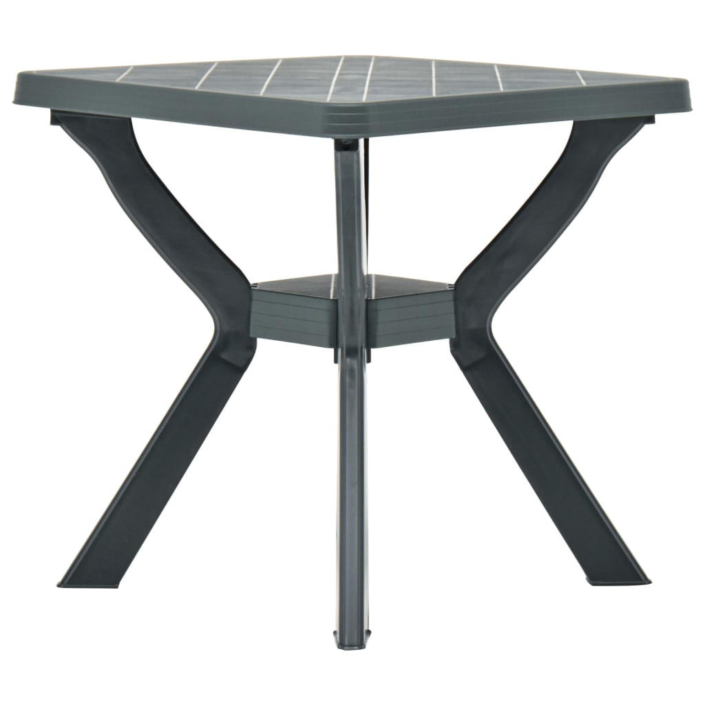 vidaXL Bistrotisch Grün 70x72x70 cm