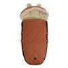 KINDERWAGENFUSSSACK XL EARS WOOL, coral gold - Orange, Naturmaterialien (43/93cm) - Kaiserbaby