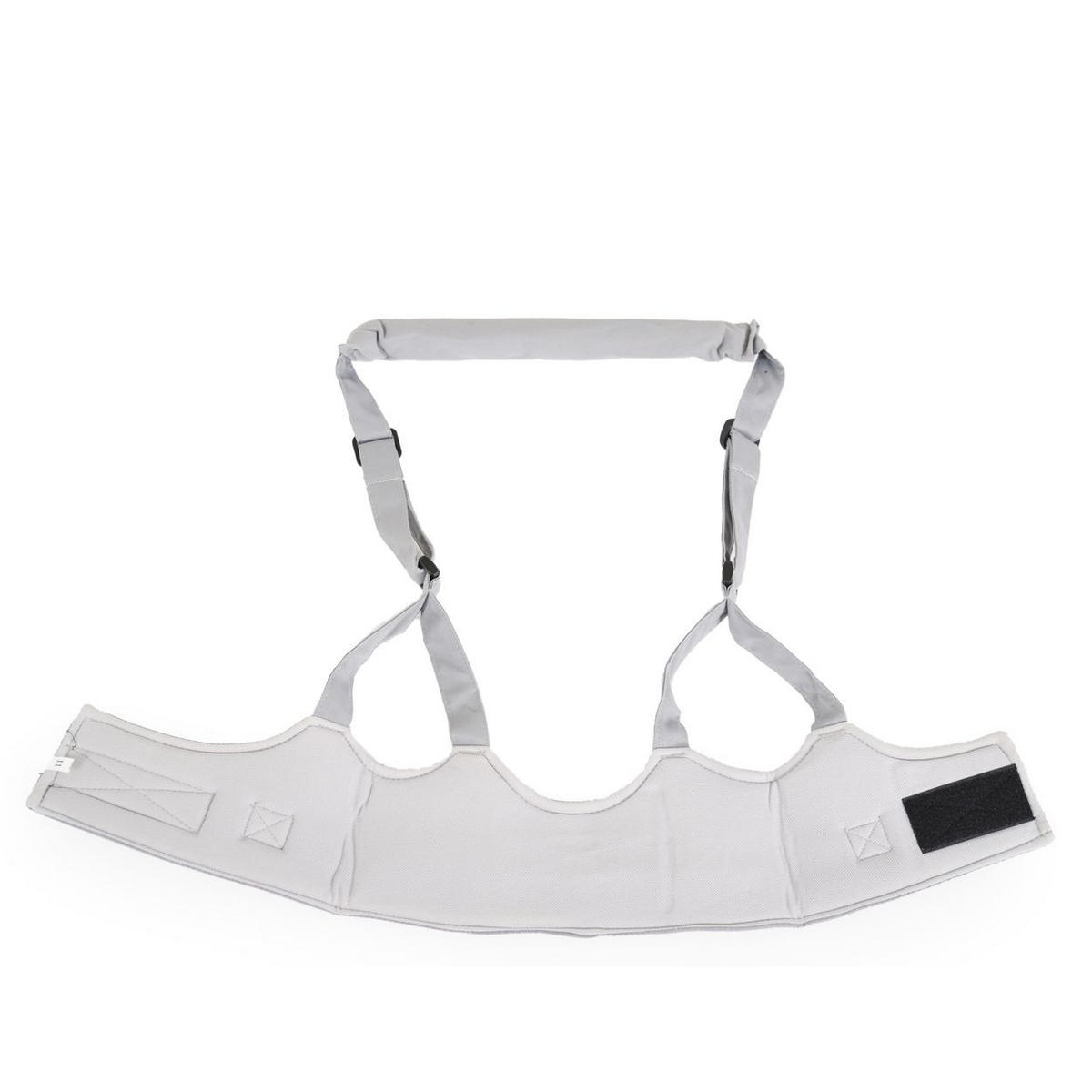 LAUFLERNHILFE Walky BW001 hellgrau Laufleine, Laufhilfe, Sicherheitsgurt verstellbar - Grau, Textil (20/3/30cm) - Moni