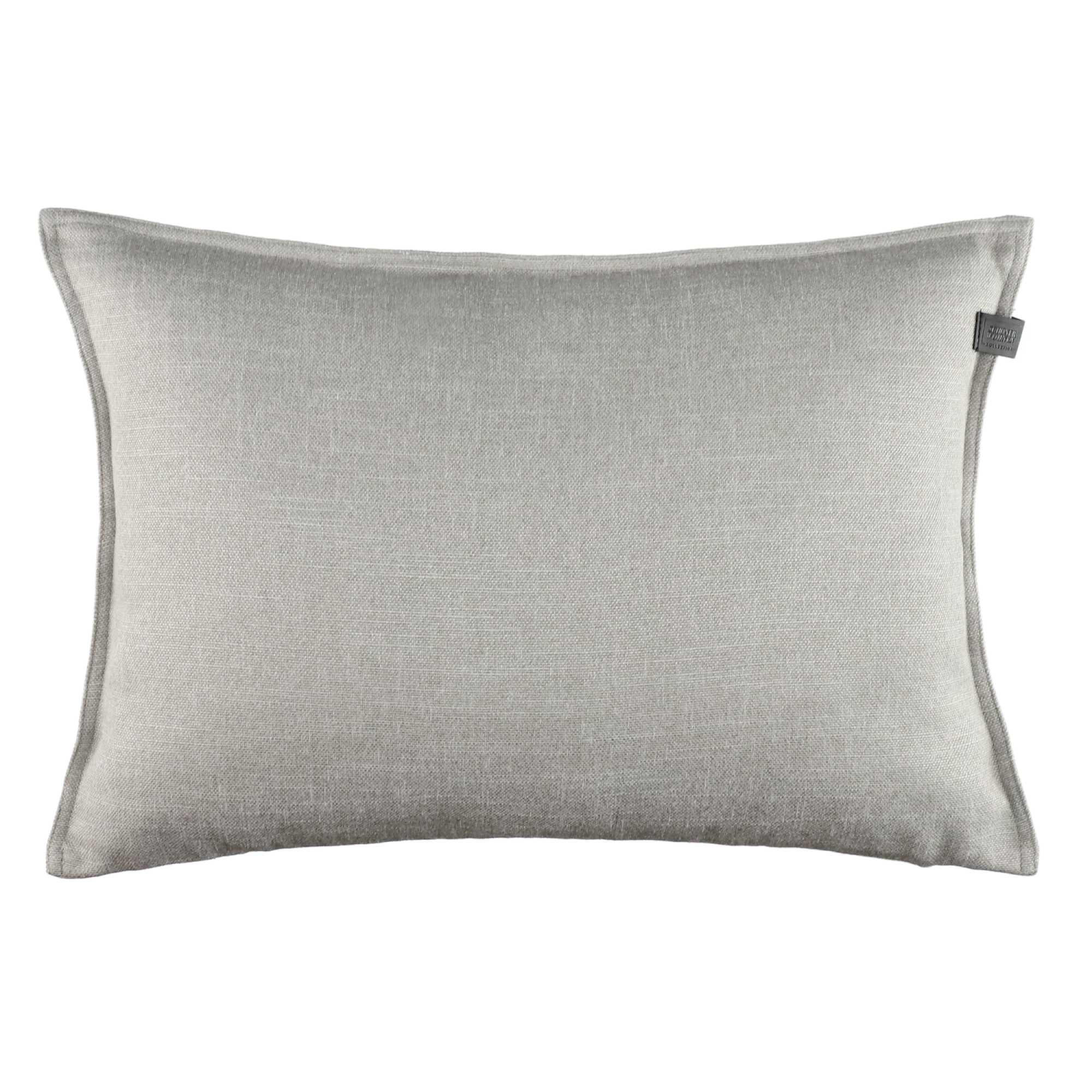 KISSENHÜLLE COST - Grau, Textil (60/40cm) - Schöner Wohnen