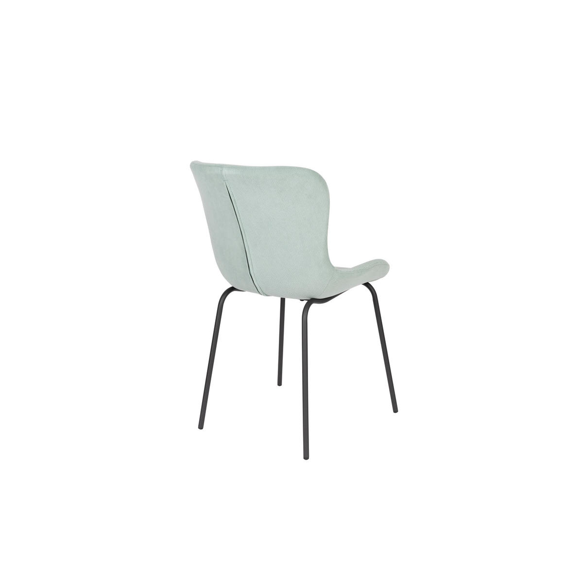ESSZIMMERSTUHL Junzo Rib Hellgrün - 2 er Set - Grün, Textil (48/81.5/56cm) - Housecraft Living