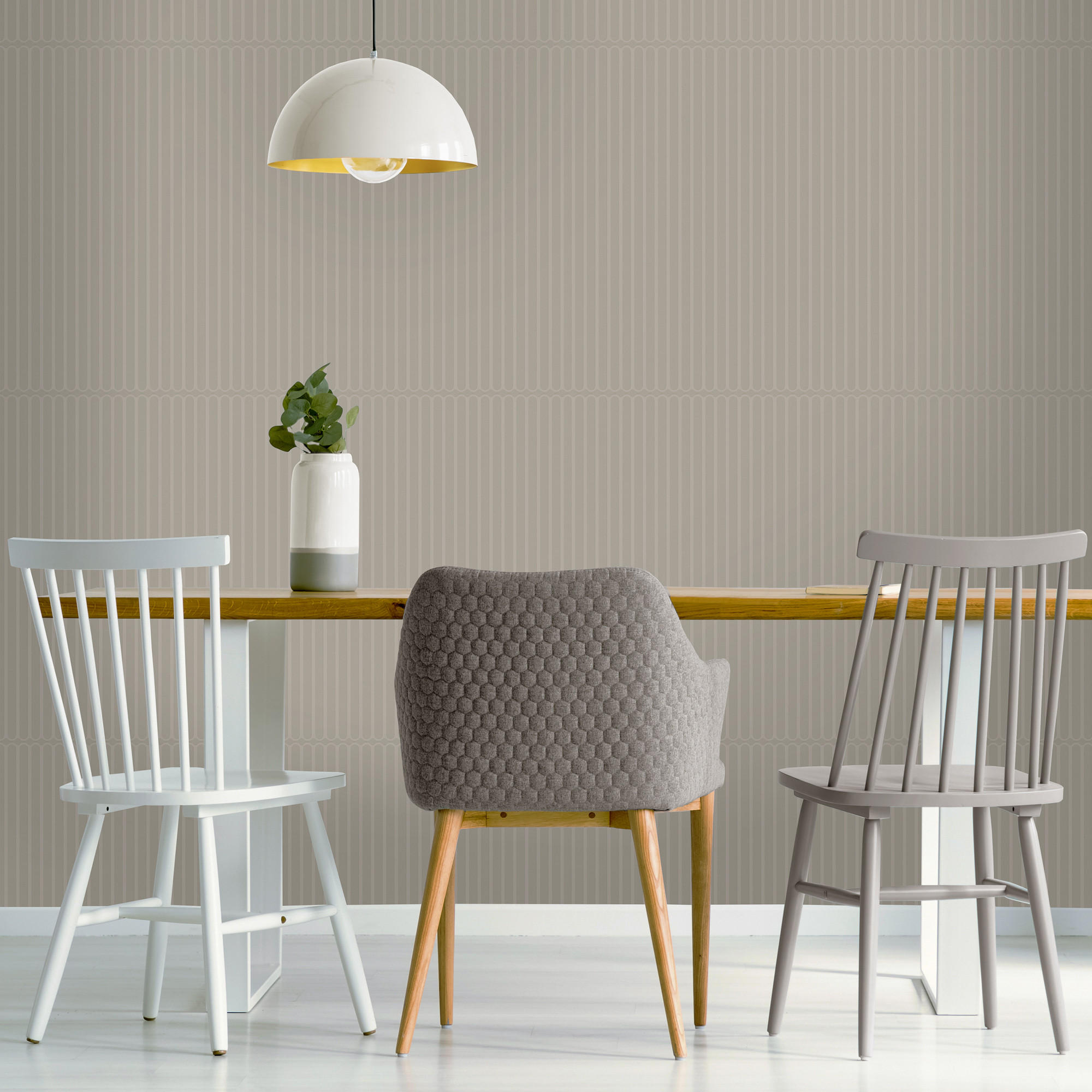 Thumbnail - Superfresco Easy Tapete, Creme, Weiß, Papier, Kunststoff, Grafikmuster, Rechteckig, 53x1000 cm, FSC Mix, Tapeten & Wandv...