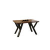 ESSTISCH Pier ausziehbar bis 210 cm - Mooreichefarben, Holzwerkstoff (130/80/76cm) - Endo-Moebel