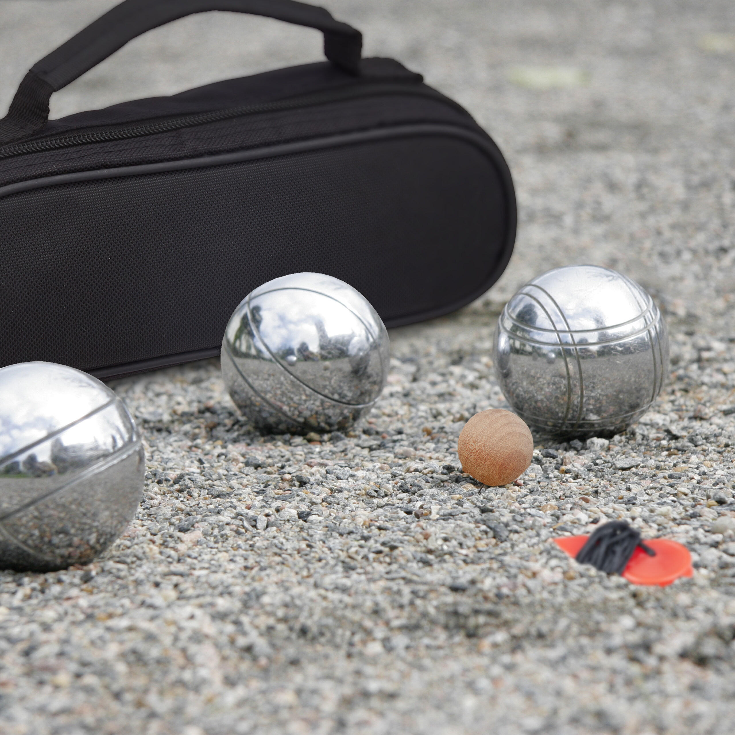 BOULE Kugeln - Multicolor, Textil/Metall (23/7cm) - Relaxdays