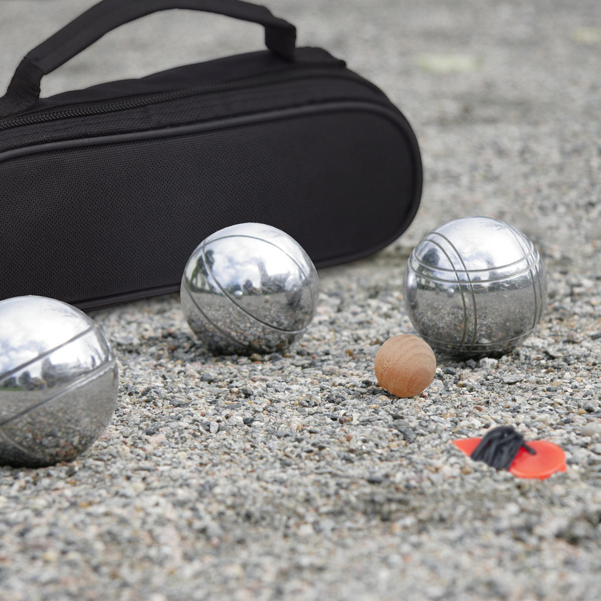 BOULE Kugeln - Multicolor, Textil/Metall (23/7cm) - Relaxdays