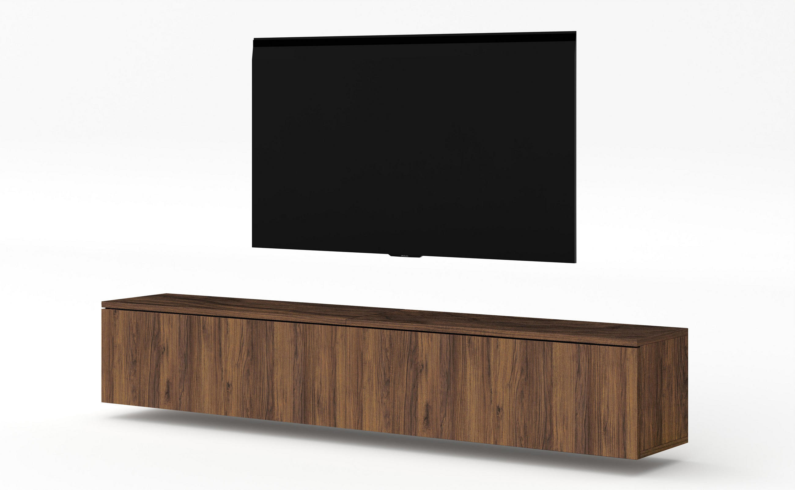 AX Living Lowboard Nussbaum 200x34x32 cm