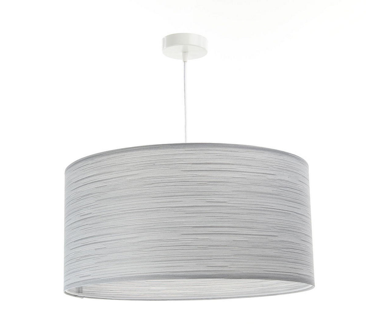 HÄNGELEUCHTE Grau 50/25 cm - Grau, Kunststoff (50/0.6/25cm) - ONZENO