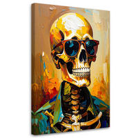 LEINWANDBILD Menschen & Charaktere 70x100cm - Braun, Textil (70/100cm) - Feeby