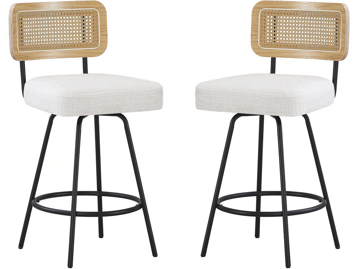 STUHL & BARHOCKER wilfried beige - Beige, Textil (46/94/54cm) - Habitat Garten