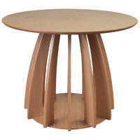 ESSTISCH Diciffy Eichenholzoptik Natur, Ø100 cm - Eichefarben, Holzwerkstoff (100/100/74.5cm) - Selsey