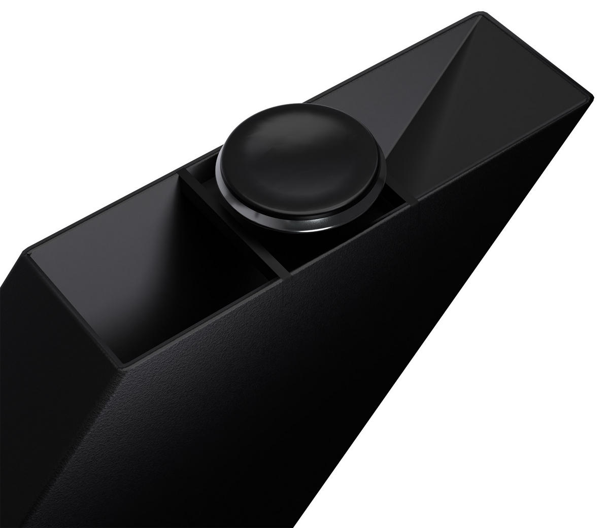 TISCHBEIN eckig 120/68/71 cm Metall Schwarz - Schwarz, Metall (120/71/68cm) - CLP