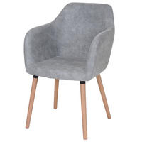 ESSZIMMERSTUHL Beton Dekor - Grau, Textil (58/88/64cm) - Jamb