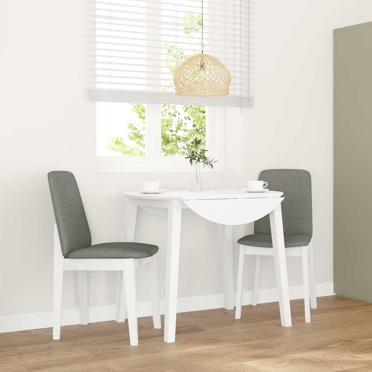 STUHL-SET 2 Stk Lohmar 43/86.5/56 cm - Weiß, Holz (43/86.5/56cm) - ZMH