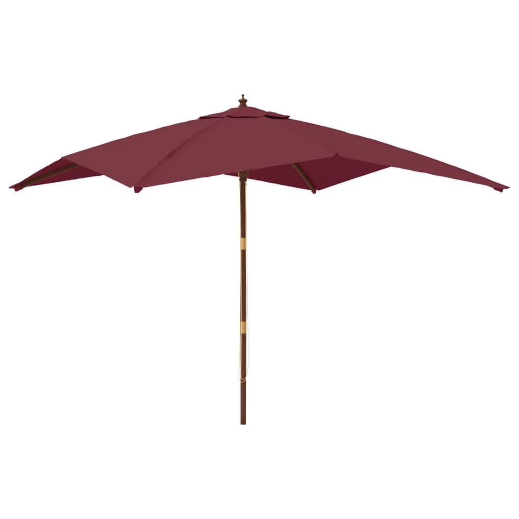 furnicato Sonnenschirm Rot 300x300 cm