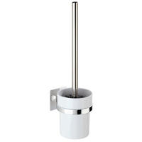 TOILETTENBÜRSTENHALTER Quadro - Weiß, Kunststoff (9.5/35/12cm)