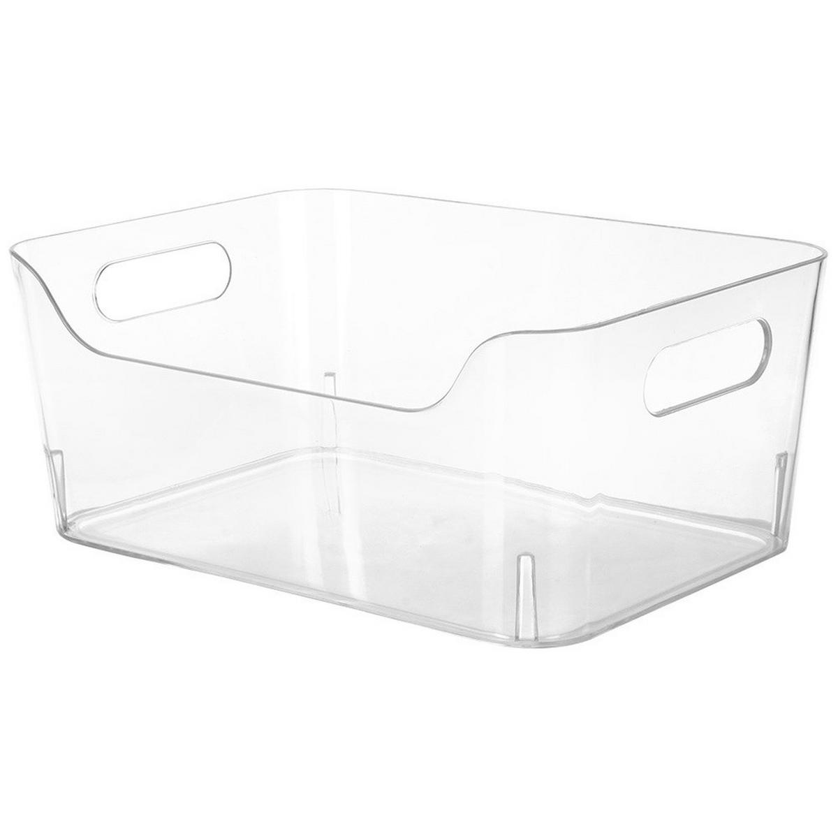 KÜHLSCHRANK-ORGANIZER 23x16x9,5 cm - Transparent, Kunststoff (23/9.5/16cm) - Excellent Houseware
