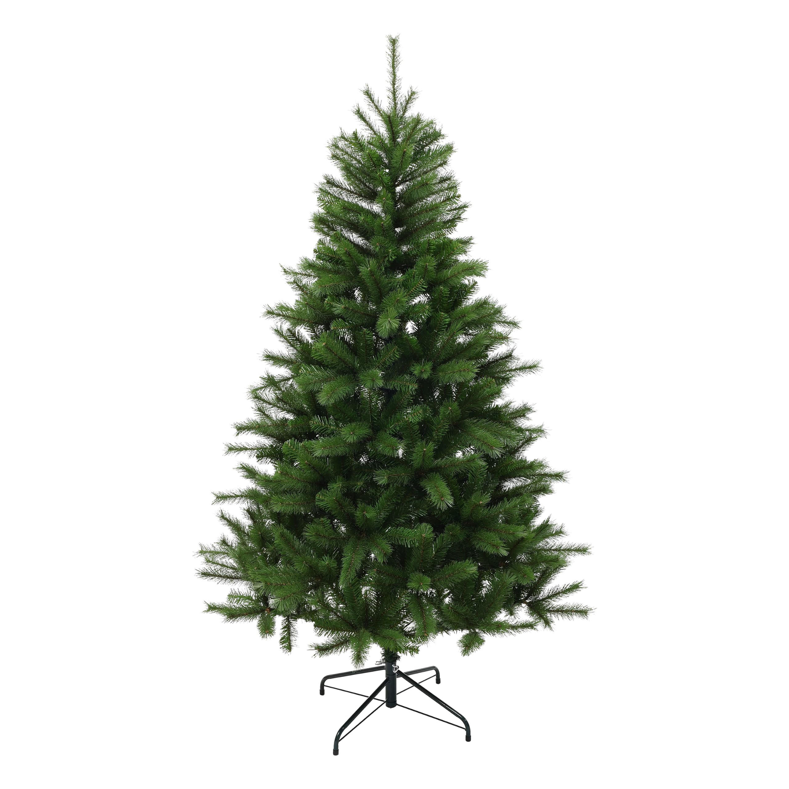 KÜNSTLICHER Weihnachtsbaum 188 cm, 736 Spitzen, Kiefern-Optik - Grün, Kunststoff (188cm) - Hometopia