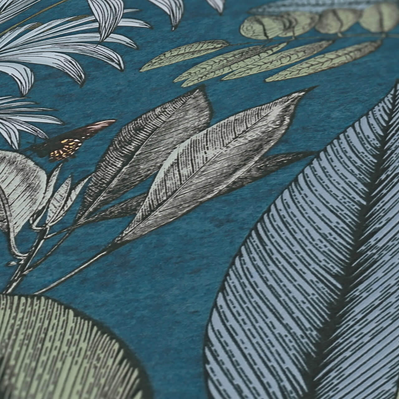 VLIESTAPETE Blau 53/1005 cm - Blau, Textil (53/1cm) - KUNSTLOFT